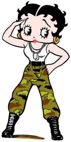 Betty boop fridge - magnet, #2