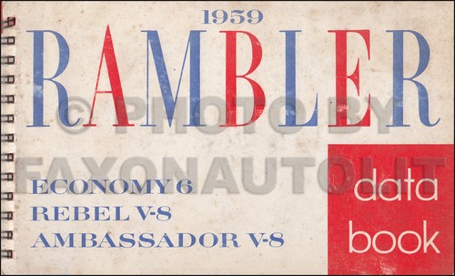 1959 amc dealer - 1959, book