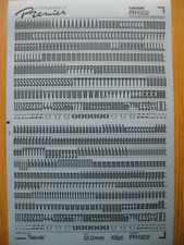 .1 x Letraset Rub-on Black