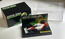 Ayrton Senna Minichamps McLaren MP4/7 Honda V12 model F1 car 1992 Ed43 #6 1:43rd