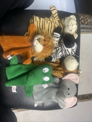 Hand puppet bundle animals - puppet,