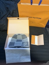 Louis Vuitton Grey LV Beanie