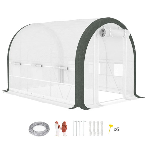 Walk tunnel greenhouse - tunnel,