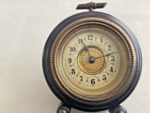 Small vintage wood brass - small, wood/brass