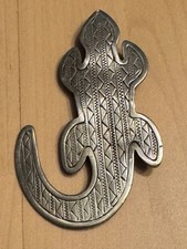 VINTAGE JJ JONETTE JEWELLERY LARGE LIZARD BROOCH