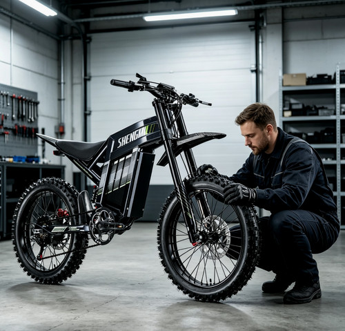 Off road mountain bike - e-mountain, 19''