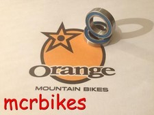 ORANGE Five /5 /66 Bearings 28Mmm Frame Pivots Chrome /SS /Ceramic FREE POST