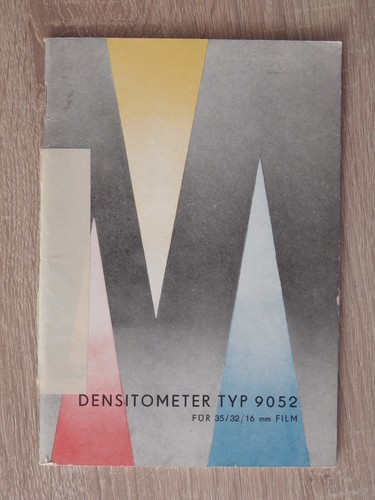Old brochure densitometer - , from