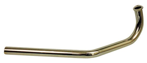 Exhaust pipe chrome 32in - exhaust, 1