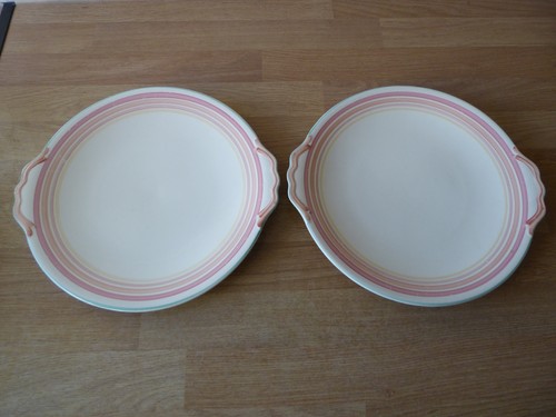 Grays pottery vinatge plates - vinatge,