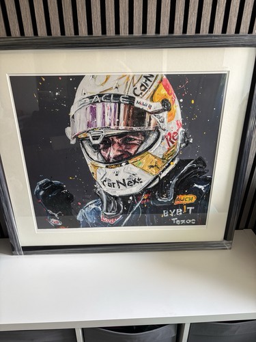 Formula framed driver print - formula,