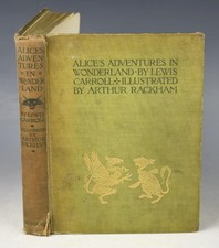 Lewis CARROLL Alice's Adventures in Wonderland Illustrated by Rackham 1907 1st