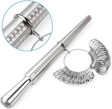 Metal ring sizer - gauge, mandrel