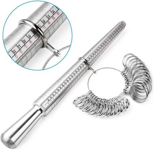 Metal ring sizer - sizer, mandrel