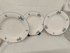 3 x Royal Doulton Everyday Blueberry Dinner Plates 10.5" (27cm)  Fine China