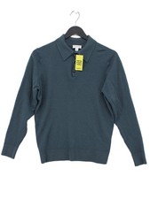 Sunspel Men's Polo M Blue 100%