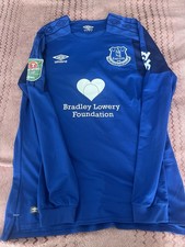 Everton Match Worn / Issued