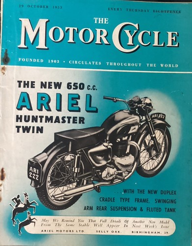 The motor cycle magazine - the,