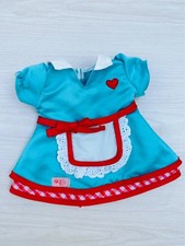 Our Generation Retro Diner Waitress Outfit staff Set Blue with Pinny