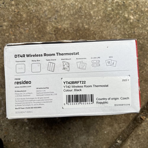 Honeywell resideo dt4r - resideo,
