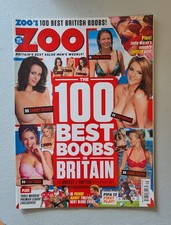 Zoo Magazine - Aug Sep 2012 - 100 Best In Britain - Excellent Condition