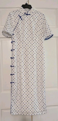 Geometric blue white - blue, &