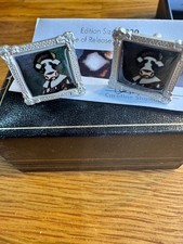 CAROLINE SHOTTON  - 3 sets of boxed cufflinks - brand new with COA