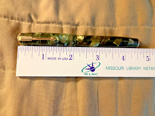 Parker vacumatic junior green - vacumatic,