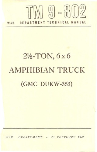 Wwii army 9 - tm, 9-802