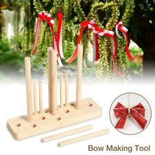 Extended Bow Maker for Ribbon Wreaths Christmas Bows Wooden Ribbon Bow Maker DIY