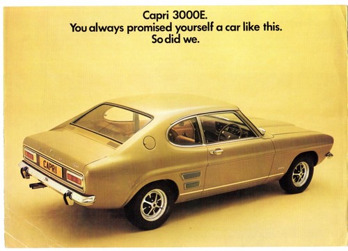 Ford capri 3000 - ford, uk
