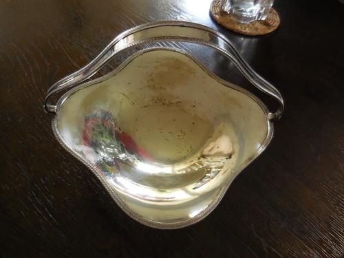 Dish with handle antique lee - with,