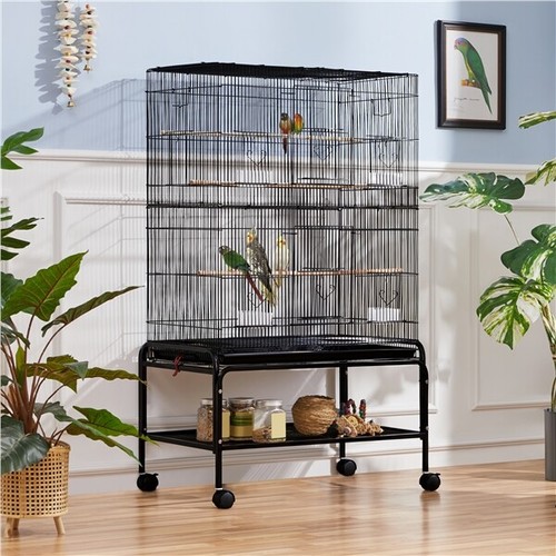 Metal bird cage - cage, large
