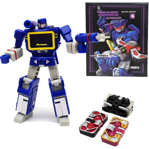 Pt04 soundwave mini - mini, transform