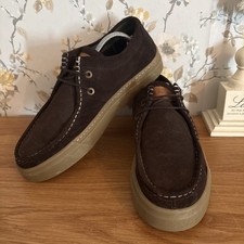 Barbour brown suede - barbour, lace