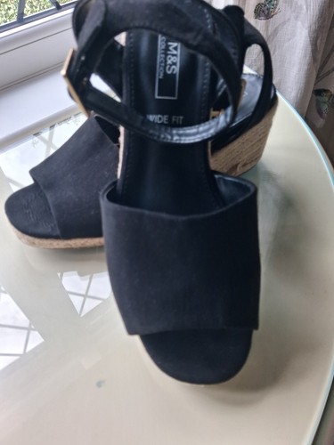 Marks and spencer - black, wedge