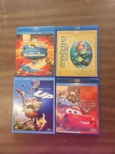 Disney  Bluray DVD Lot Of 4