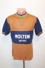 MOLTENI ARCORE Vintage Cycling Jersey Shirt Bike Cycle Size L 6 Adult Rare VTG