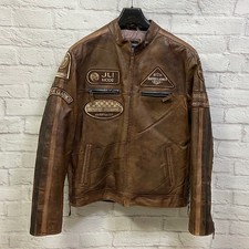 Aviatrix Leather Jacket Size