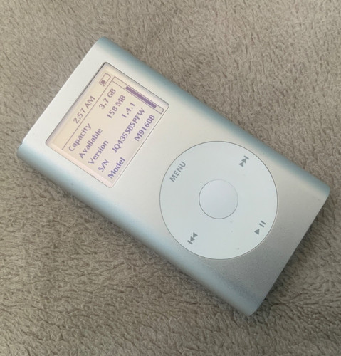 Apple ipod mini - 1st, silver
