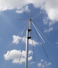 Discone Antenna (Scanning & Receiving 25-1300 Mhz)