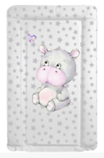 Baby Changing Mat - Wipe Clean - Hypo Allergenic PVC - Baby Hippo Design