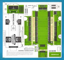 4mm Cut Out Model Card Kit - Crosville NBC - Bristol VR - Bala Lake Rly - Nimbus