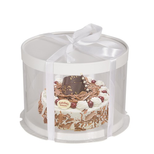Clear cube pvc gift - clear,