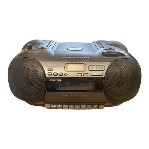 Boombox aiwa csd es60k - aiwa, cd