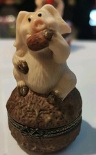 Piggin Truffles Trinket Box By David Corbridge 1998 VGC No Box