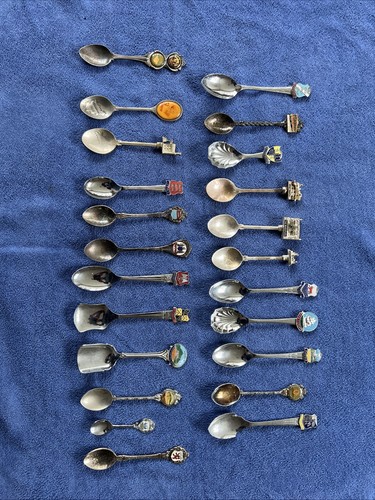 Souvenir spoons job - uk, lot