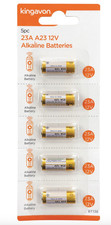 5x 12v Alkaline Batteries MN21 23A LRV08 K23A E23A A23 23AE V23GA Battery