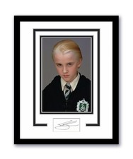 Harry Potter Draco Tom Felton Autographed Signed 11x14 Framed Photo ACOA