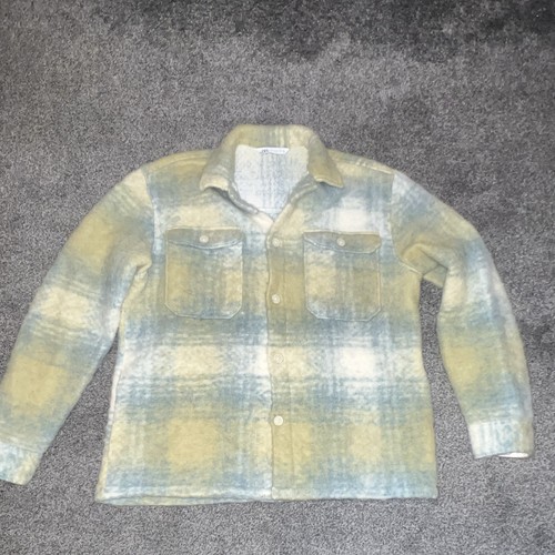 Zara men check shacket - zara,